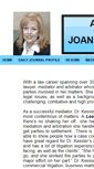 Mobile Screenshot of joanbkessler.com